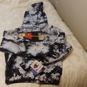 Champion Tie Dye Hoodie NWT